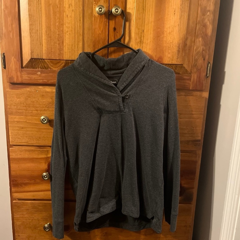 LLBean women’s sweatshirt.
